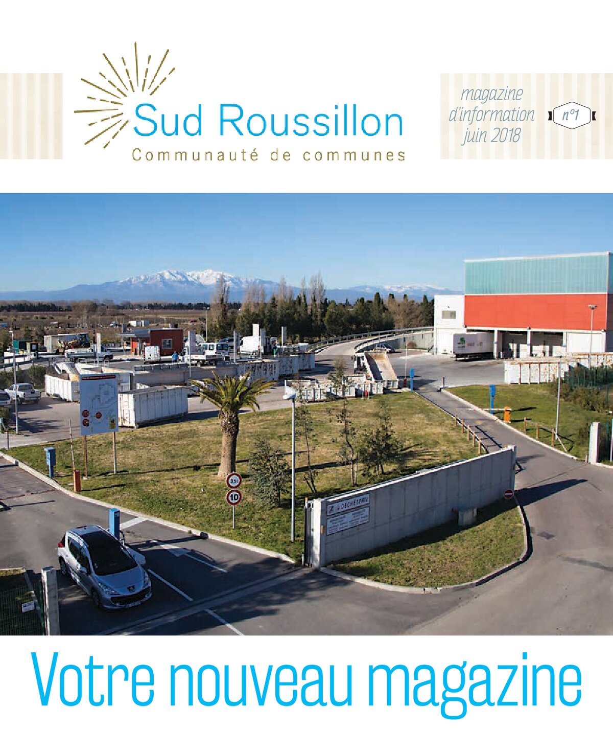 Couverture : Magazine Sud Roussillon N1