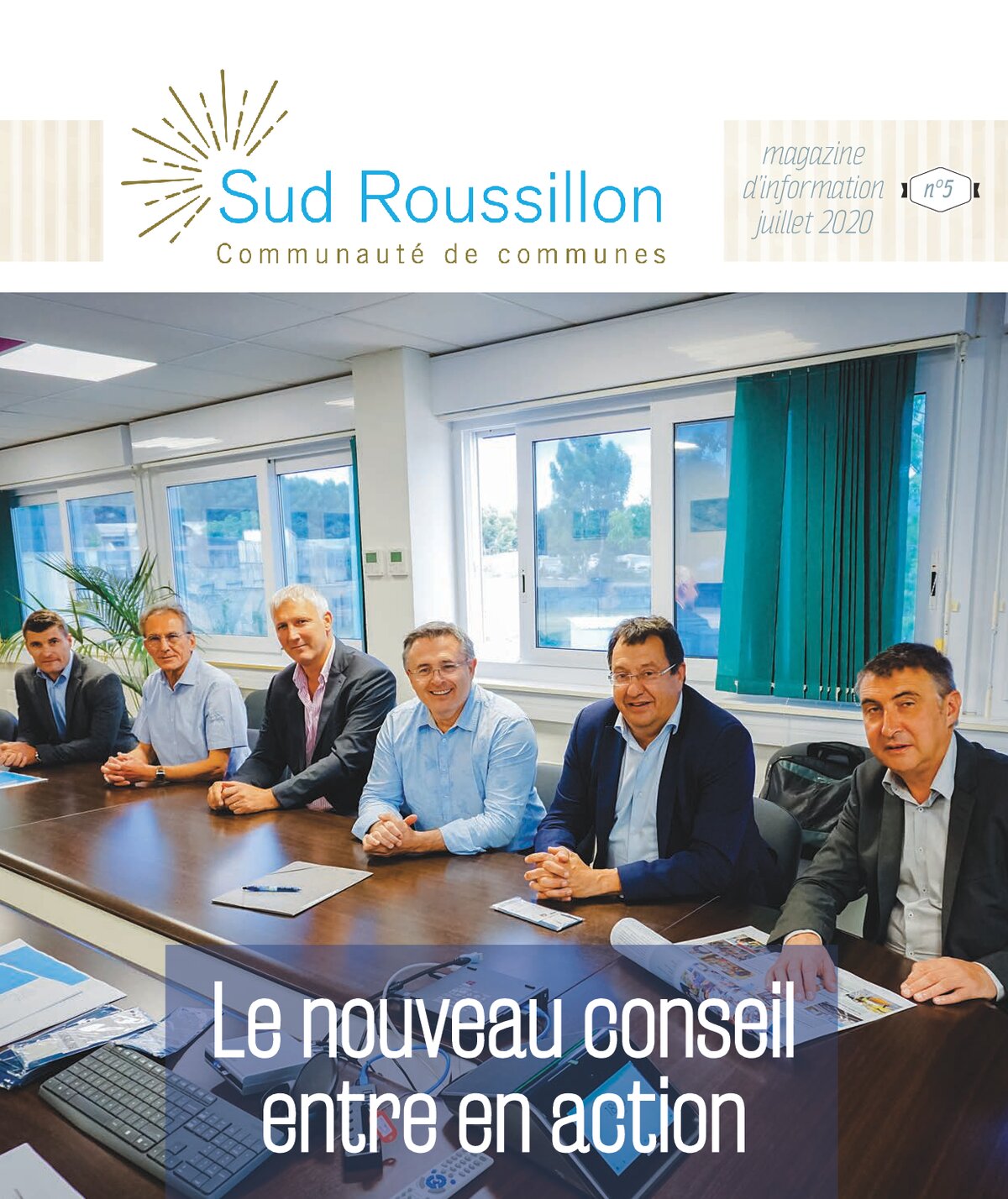 Couverture : Magazine Sud Roussillon N5